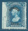 Mexique N58A Hidalgo 25c bleu oblitr (surcharge MEXICO 5479)