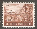 Indonesia - Scott 495 mint   agriculture