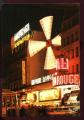 CPM neuve 75 PARIS Montmartre Place Blanche le Moulin Rouge la nuit