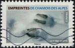France 2021 Empreintes d'animaux Empreintes de chamois des Alpes Y&T 1967