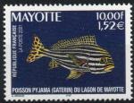Mayotte : n 102 xx neuf sans trace de charnire anne 2001