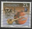 ZIMBABWE N 200 o Y&T 1990 Pot  eau et cuillre