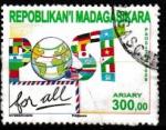 Madagascar 2009 YT 1897 Obl Poste pour tous