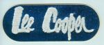 LEE COOPER BLEU GR. FORMAT  autocollant publicitaire ancien et rare JEANS