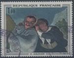 France : n 1494 oblitr anne 1966