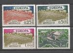 Europa 1962 Monaco Yvert 571  573 et PA 79 neuf ** MNH