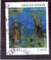 2011 4542 Odilon Redon 1840-1916 tampon rond