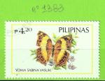 PAPILLONS - PHILIPPINES YT  N1383 OBLIT