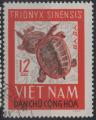 Vietnam du Nord : n 491 o oblitr anne 1966