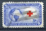 Timbre ETATS UNIS D'AMERIQUE 1952   Obl  N 567  Y&T   Croix Rouge