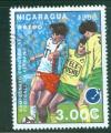 Nicaragua 1988 Y&T PA 1226 oblitr Football