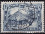 CONGO BELGE N 171 de 1931-37 oblitr  
