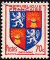 FRANCE - 1953 - Y&T 958 - Gascogne - Oblitr