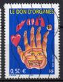 YT n 3677 - Le don d'organes - Oblitr
