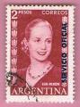 Argentina 1953.- Eva Pern. Y&T 372. Scott 88. Michel 73.