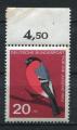 Timbre ALLEMAGNE RFA 1963 Neuf **  N 275  Y&T  Oiseaux