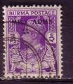Birmanie  "1945"   Scott No. 36  (O)