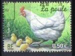 FRANCE 2004 - YT 3663 - Animaux de la ferme - La poule