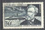 France 1955; Y&T n 1026; 30F, personnage,  Jules Verne
