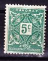 Dahomey - 1914 - YT  TTn 9 (*) nsg
