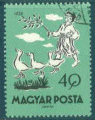 Hongrie 1959 - Y&T 1329 - oblitr - Matt, le garon aux oies