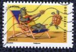 France 2014 Oblitr Used Stamp Tortues Dansant Y&T 981
