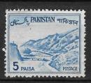 PAKISTAN - 1963/70 - Yt n 180 - Ob - Passe de Khyber 5p outremer