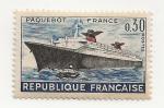 1962-Timbre France(-Paquebot"France" transatlantique-St.Nazaire-Yt.1325 NEUF*