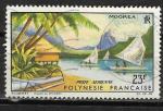 Polynsie Franaise - 1964 - YT  PA n  9 oblitr