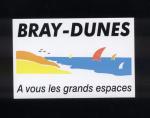 France Autocollant BRAY-DUNES A vous les grands espaces Commune Franaise Nord