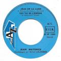 EP 45 RPM (7") Jean Mayence "  Les filles de l't  "