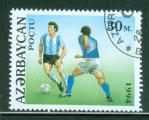 Azerbadjan 1994 Y&T 153 oblitr Coupe du monde 98