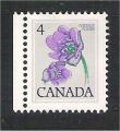 Canada - Scott 709 mng   flower / fleur