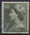 AUSTRALIE N 197 o Y&T 1953 Elizabeth II
