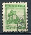 Timbre  CHILI  1938 - 40   Obl  N  172    Y&T   