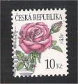 Czech Republic - SG 531  flower / fleur