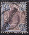 royaume-uni - n 101  obliter - 1887/1900 (abim)