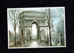 Carte postale CPM 75 Paris :  Arc de Triomphe ( Tour Eiffel )