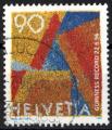 Suisse 1996; Y&T n 1512; 90c, lettre A, courrier prioritaire