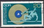 DDR N 1462 de 1972 avec oblitration postale  