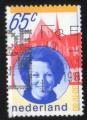Pays Bas 1981 Oblitr Used Stamp Queen Reine Beatrix avec glise en fond