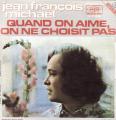 SP 45 RPM (7")  Jean-Franois Michal  "  Pour quoi faire ?  "