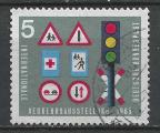 Allemagne - 1965 - Yt n 340 - Ob - Exposition des transports ; signaux routiers