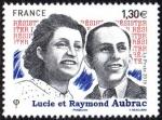 FRANCE - 2018 - Y&T---- -Lucie et Raymond Aubrac - Neuf