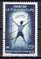 FRANCE - 1959  - Vaincre la Poliomylite -  Yvert  1224  Oblitr