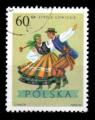 Pologne Yvert N1802 Oblitr 1969 Costumes rgionaux 