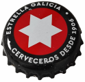 Capsule Bire Beer Crown Cap Estrella Galicia Cerveceros desde 1906 SU