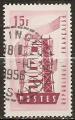 france - n 1076  obliter - 1956