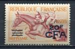 Timbre FRANCE CFA  Runion  1953 - 54  Neuf *  N 318  Y&T