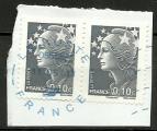 France timbre oblitr n 4228 anne 2008 Marianne de Beaujard cachet rond !
